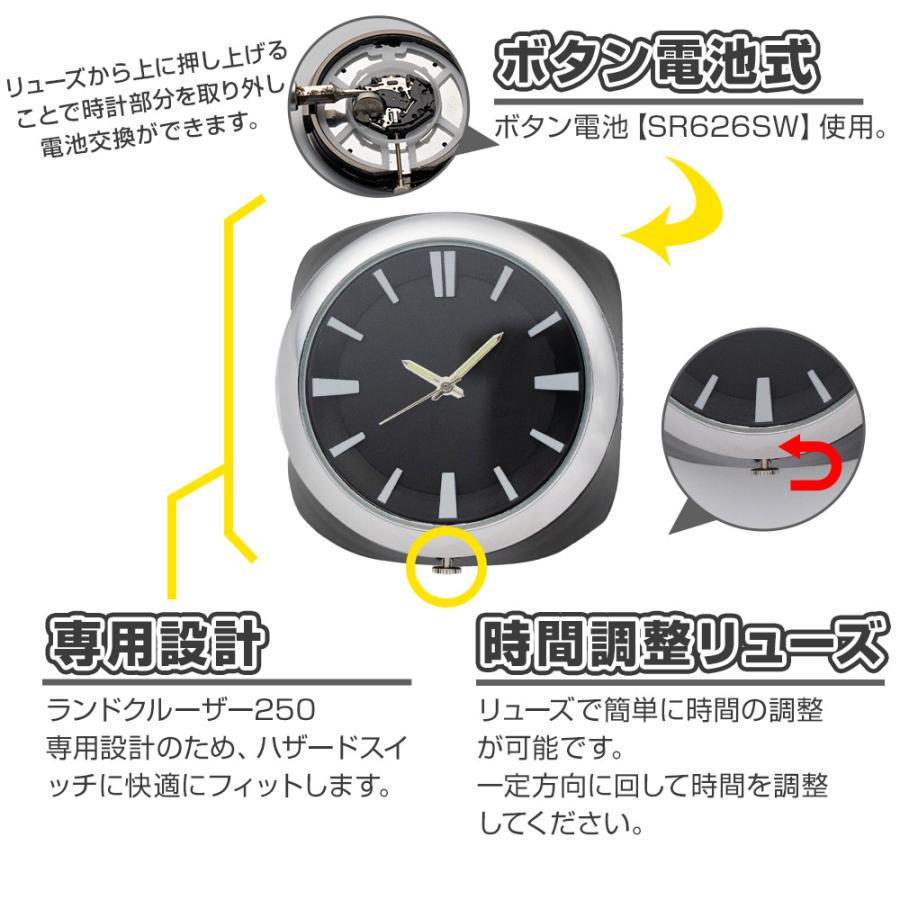 シェアスタイル ランクル250ハザードウォッチ 2024年式4月 ハザード