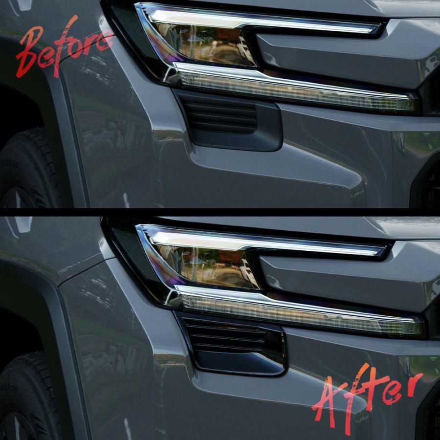 シェアスタイル ヘッドライト アンダー ガーニッシュ 2p RAV4 60系
