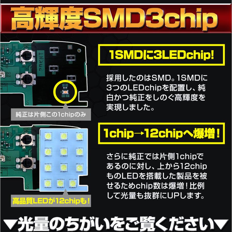 ヤリスクロス ヤリス GRヤリス フロントルームランプ LED 専用設計 室内灯 ライト ランプ 高輝度 トヨタ シェアスタイル｜ss-style8｜10