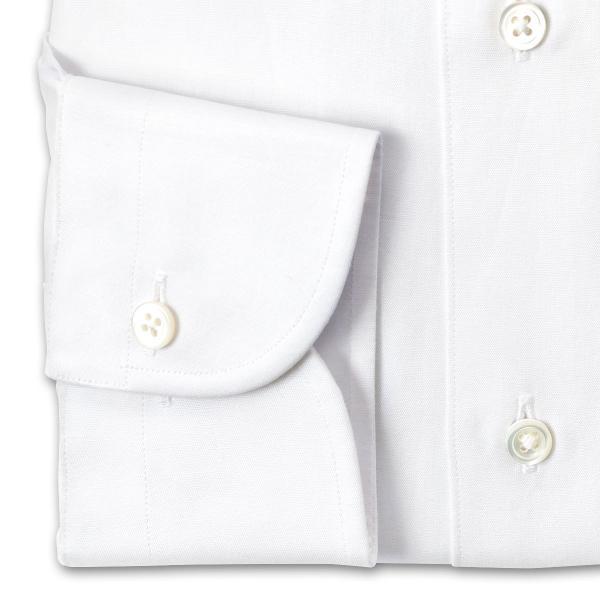 CHOYA Classic Style メンズ長袖スリムフィット ワイシャツ CCD510-200 ホワイト 14サイズ, CH_24FA｜ss1946｜04