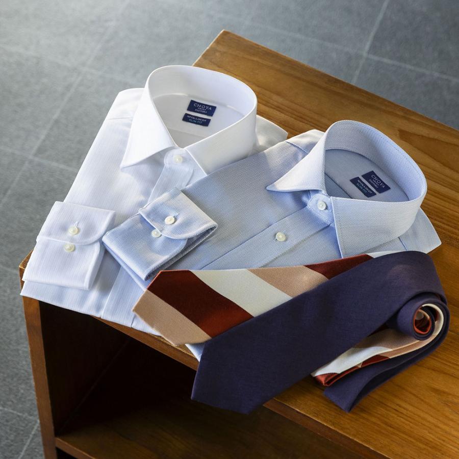 CHOYA SHIRT FACTORY 日清紡アポロコット スリムフィット 長袖