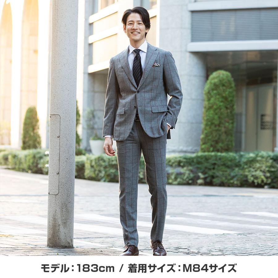 ワイシャツ メンズ 長袖 綿100％ 形態安定 クレリック セミワイド