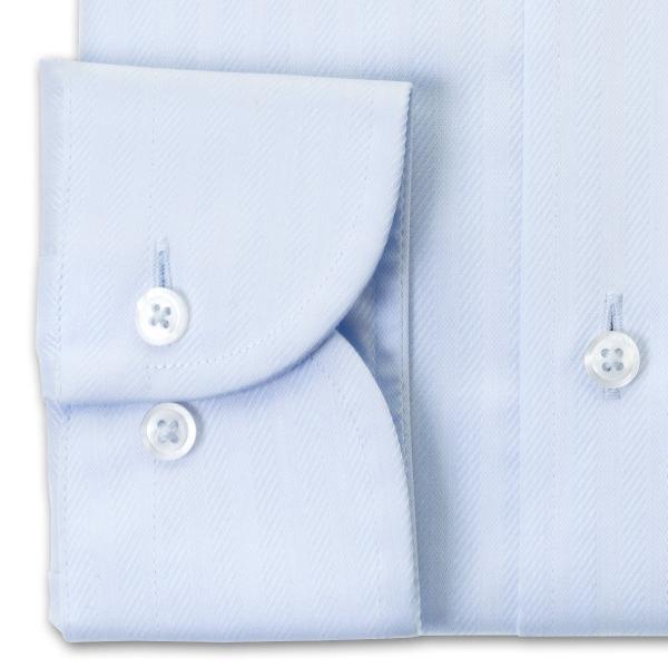LORDSON by CHOYA メンズ長袖 形態安定ワイシャツ COD080-250 ブルー 11サイズ | LORDSON | 03
