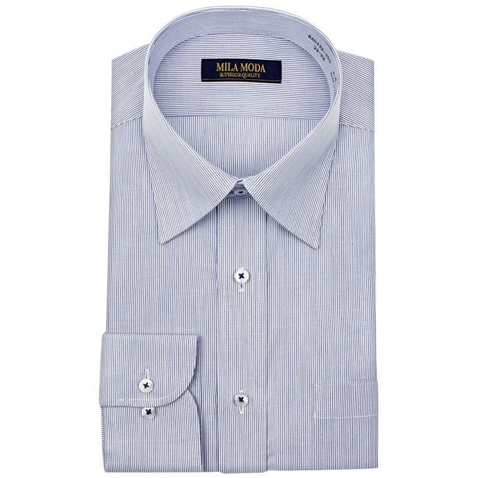 ワイシャツ メンズ 長袖 形態安定 レギュラーカラー 青 ドレスシャツ Yシャツ カッターシャツ ビジネスシャツ ランキング 送料無料 par シャツステーション 通販 Paypayモール