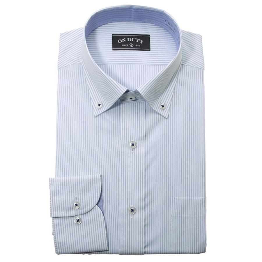 シャツステーション 送料無料 ワイシャツ メンズ 長袖 形態安定 ボタン