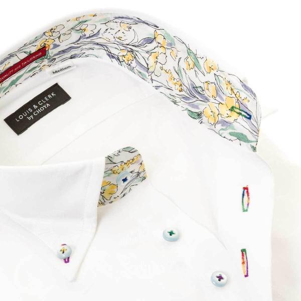 LOUIS&CLERK 国産長袖ドレスシャツ ボタンダウン コンフォート LOUIS&CLERK 国産長袖ドレスシャツ ボタンダウン コンフォート