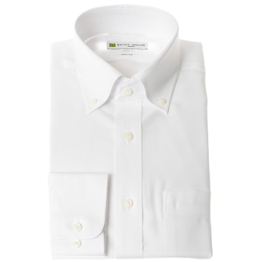 SHIRT HOUSE ワイシャツ ノーアイロン ノンアイロン 形態安定 長袖
