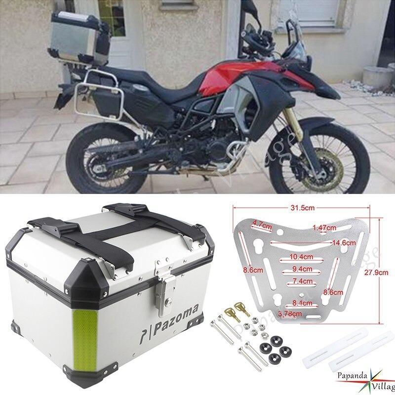 色移り有り BMW アルミトップケース リアボックス 45L - バイク用ボックス