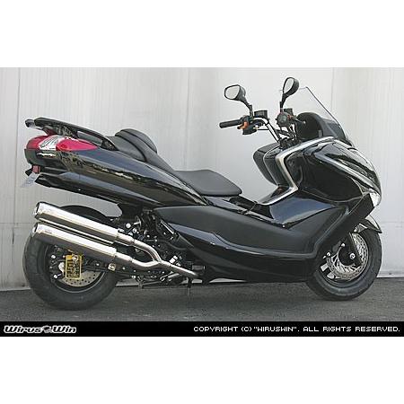 WirusWin マジェスティ250 (4D9)用スタイリッシュツインマフラー