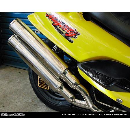 WirusWin マジェスティ125用 スタイリッシュツイン マフラー