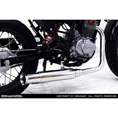 WirusWin ウイルズウィン マフラー FTR(MC34)用 WirusWin FTR(MC34) オープンエンド マフラー /ウイルズウィン