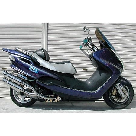 WirusWin マジェスティ125用 サイドバイサイド マフラーポッパータイプ