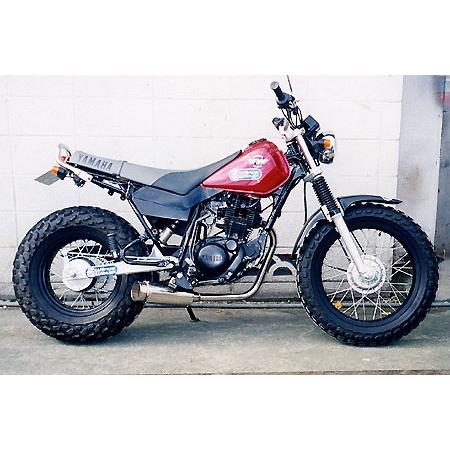 WirusWin TW200・TW225用 ドラッグバイソン マフラー /ウイルズウィン