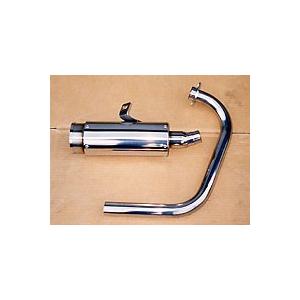 WirusWin TW200・TW225用 ドラッグバイソン マフラー /ウイルズウィン