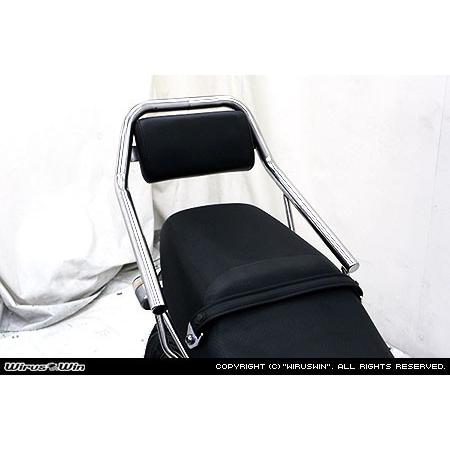 WirusWin FTR バックレスト付き タンデムバー /ウイルズウィン