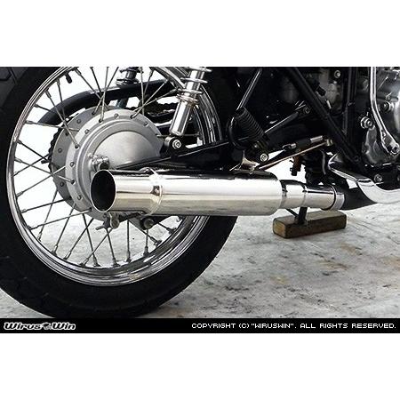 WirusWin CB400 SS グランドシャープマフラー（スリップオン） /ウイルズウィン