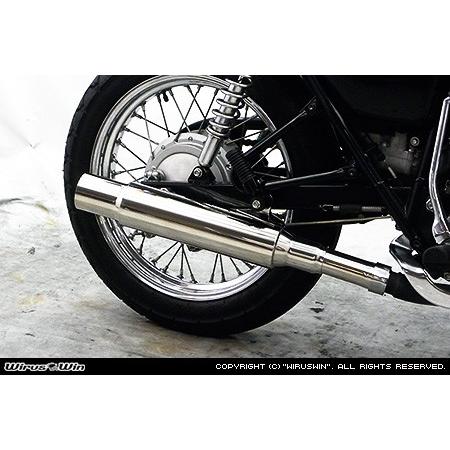 WirusWin CB400 SS グランドシャープマフラー（スリップオン） /ウイルズウィンの画像