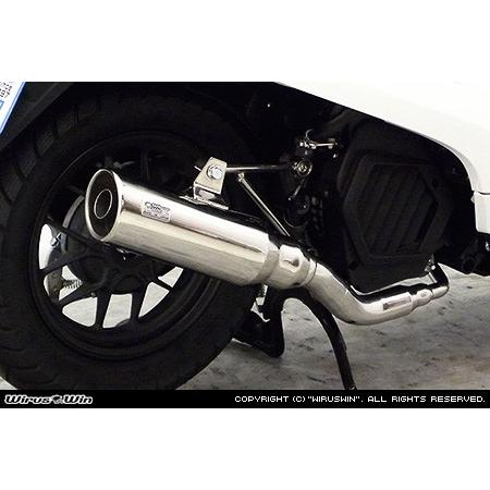 ジョルノ　タクト　ダンク　ウィルズウィンテイストマフラー WirusWin HONDA ダンク（AF74・AF78） テイストマフラー