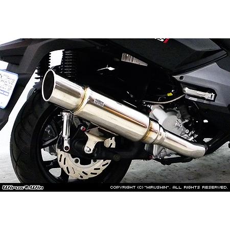WirusWin SYM ジョイマックス125i（GTS125i） ファーストマフラー /ウイルズウィン JOYMAX