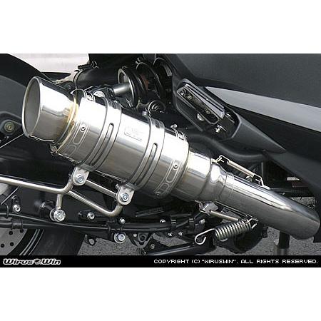 WirusWin マジェスティ250 (4D9)用 アトミックショートマフラー