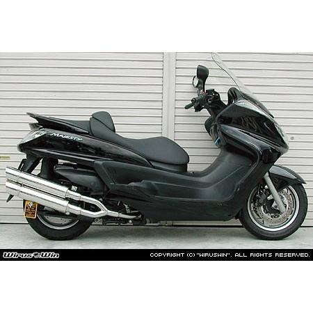 WirusWin グランドマジェスティ250用 スタイリッシュツインマフラー