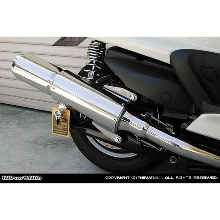WirusWin グランドマジェスティ400用 O2センサー無 ビッグボンバー マフラー /ウイルズウィンの画像