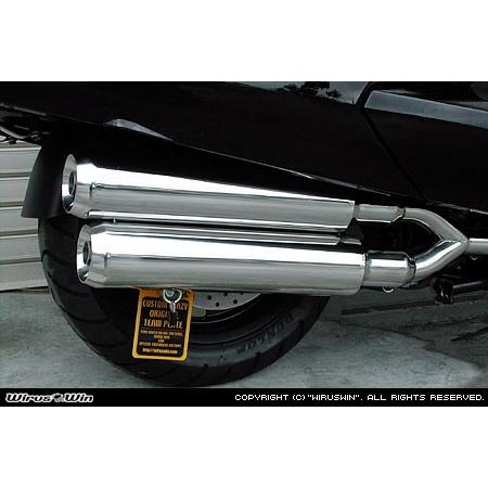 WirusWin マグザム SG21J用 スタイリッシュツイン マフラージェットタイプ /ウイルズウィン