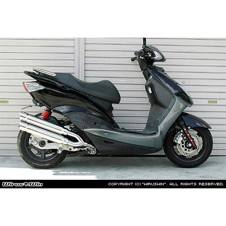 バイク ウィルズウィン スタイリッシュツインマフラー シグナス1〜3型用