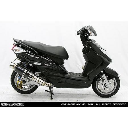 WirusWin シグナスX 3型 (国内仕様：SE44J O2センサー無) プレミアム マフラー ブラックカーボン仕様/ウイルズウィン ...