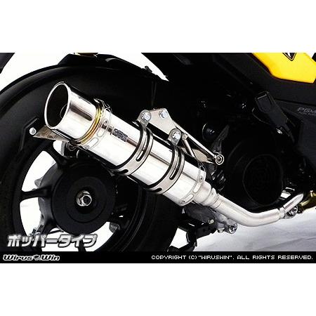 ウィルズウィン　ロイヤルマフラーホッパータイプ WirusWin ズーマーX ロイヤルマフラー ポッパータイプ/ウイルズウィン