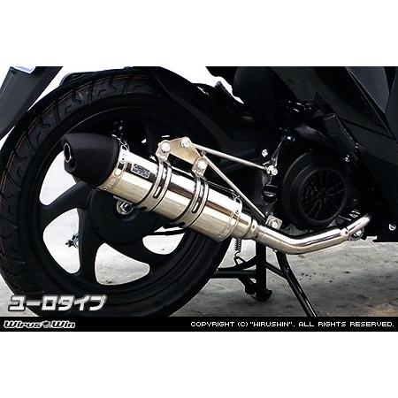 WirusWin ディオ110(JF58) ロイヤルマフラー ユーロタイプ/Dio