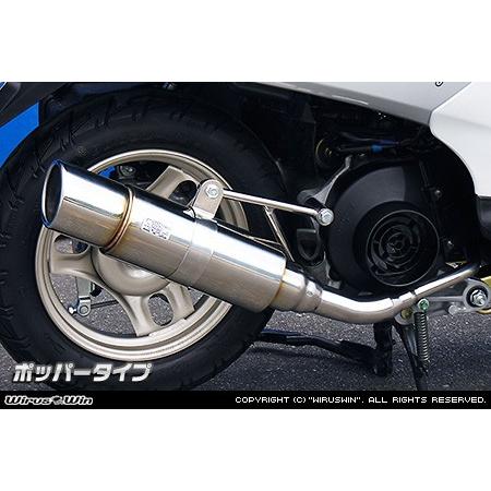 WirusWin Today トゥデイ（AF61・AF67） ロイヤルマフラー ポッパータイプ/ウイルズウィン