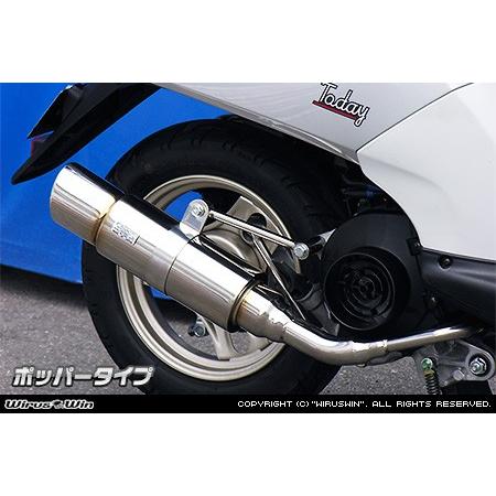 WirusWin Today トゥデイ（AF61・AF67） ロイヤルマフラー