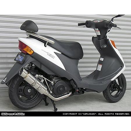 WirusWin アドレスV125 ロイヤルマフラー ポッパータイプ