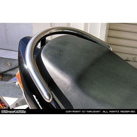 WirusWin アドレスV125 リアスポイラー無し車用 32φ タンデムバー/ウイルズウィン