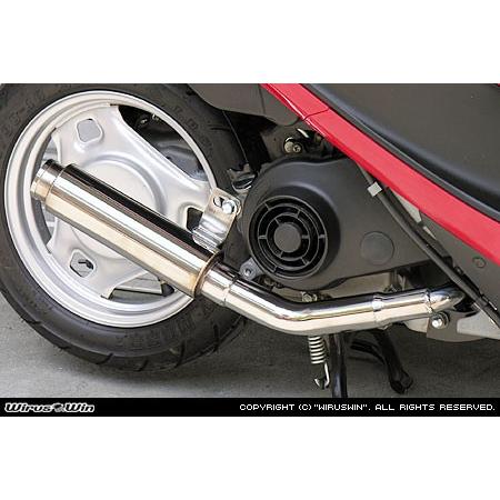 ✩美品✩Wirus Winロッドサイレンサーマフラー　アドレスV50他用 WirusWin アドレスV50(JBH-CA44A) O2センサー有 テイスト