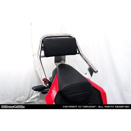 WirusWin ニンジャ Ninja250SL(JBK-BX250A) バックレスト付き タンデムバー/ウイルズウィン