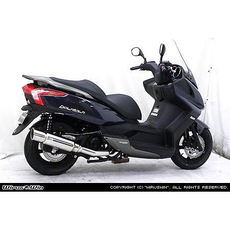 WirusWin キムコ ダウンタウン125i用 ファースト マフラー /KYMCO ウイルズウィン_2