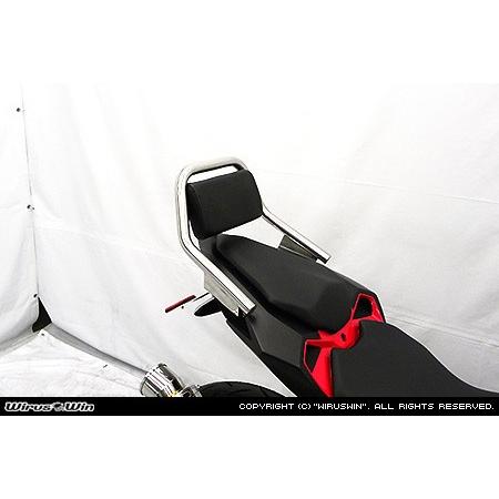 WirusWin CBR250RR(2BK-MC51) バックレスト付き タンデムバー