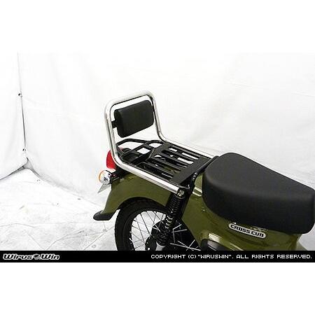 WirusWin クロスカブ110(2BJ-JA45) バックレスト付きタンデムバー /ウイルズウィンの画像