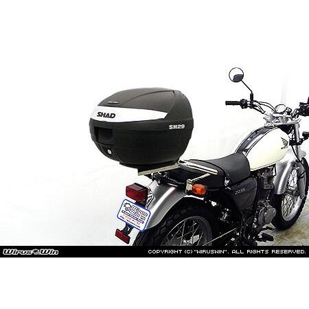 WirusWin HONDA CB223S(JBK-MC40)用 SHAD製リアボックス付きタンデムバー /ウイルズウィン シャッド