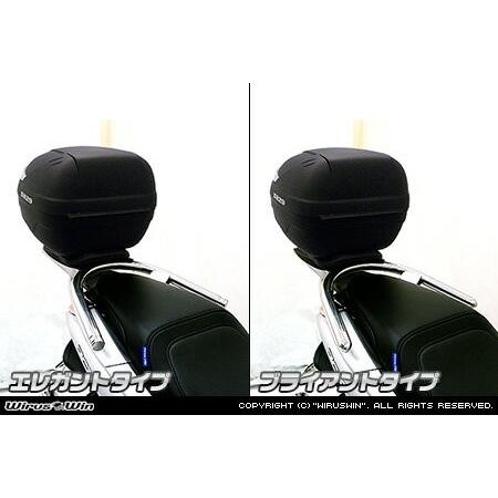 WirusWin PCX（EBJ-JF28） SHAD製リアボックス付きタンデムバー /ウイルズウィン シャッドの画像