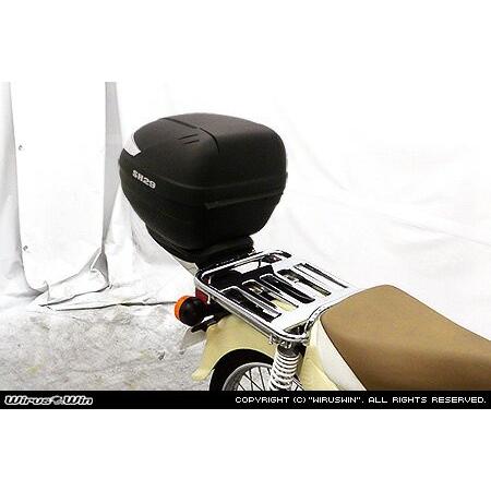 WirusWin カブ110(JA07) SHAD製リアボックス付きダブルリアキャリア