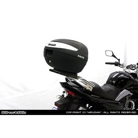 WirusWin SUZUKI GSR250(JBK-GJ55D) SHAD製リアボックス付きタンデムバー /ウイルズウィン シャッド