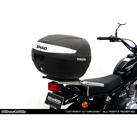 WirusWin 04〜 グラストラッカー・ビックボーイ SHAD製リアボックス