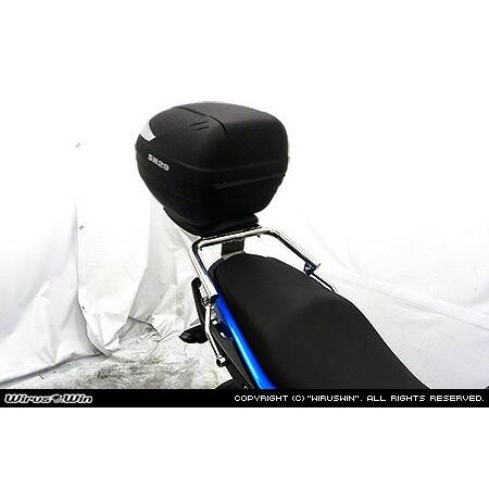 WirusWin ニンジャ Ninja400R・ER-4n(ER400B) SHAD製リアボックス付きタンデムバー /ウイルズウィン シャッドの画像