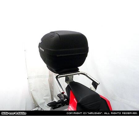 WirusWin ニンジャ Ninja250SL(JBK-BX250A) SHAD製リアボックス付きタンデムバー /ウイルズウィン シャッドの画像
