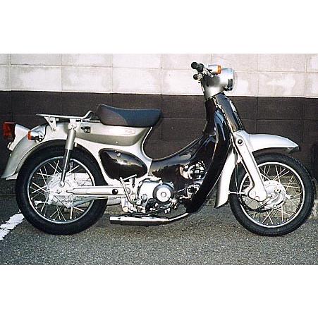 ウィルズウィン　リトルカブ(キャブ車)ステンレス製シャープマフラー WirusWin リトルカブ(キャブ車) シャープダウンマフラー /キャブレター