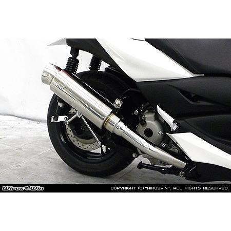 xmax250 2025年式　ウイルズウイン　ステップマフラー WirusWin XMAX(2BK-SG42J) ステップマフラー /ウイルズウィン