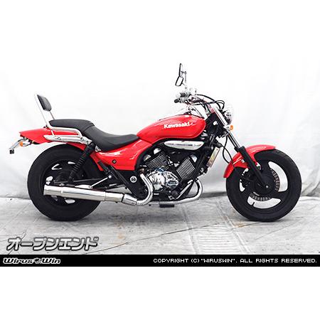 エリミネーター250v　ドラッグマフラー WirusWin エリミネーター250V(BA-VN250A) オープンエンドマフラー